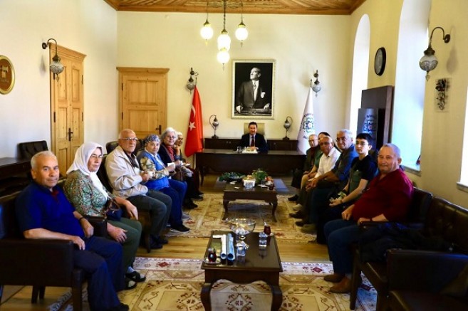Akbelen Köylüleri Başkan Ahmet Aras’la Buluştu