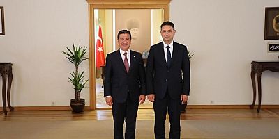 Ukrayna Antalya Konsolosu’ndan Başkan Aras’a Ziyaret 